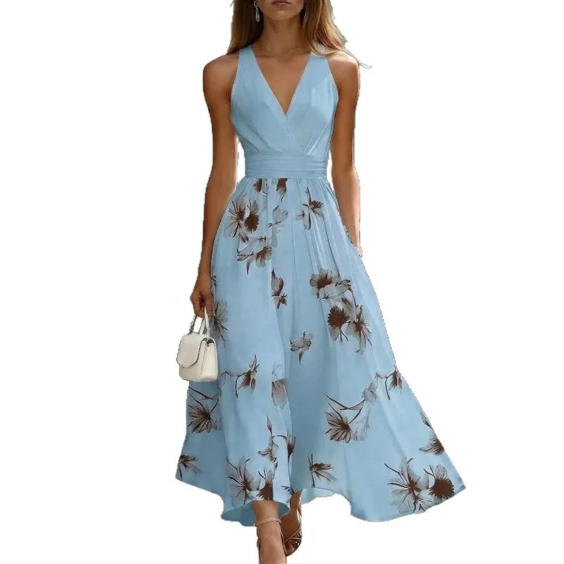 Anna | Elegant Floral Maxi Dress