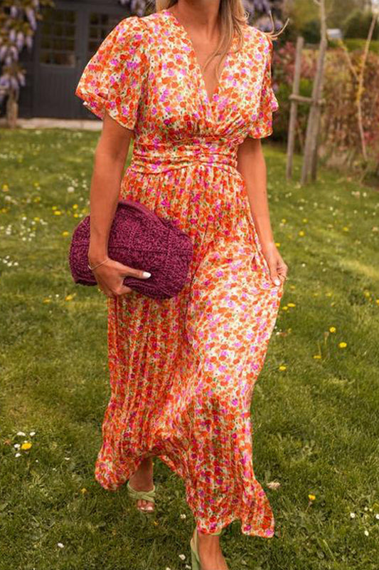 Lyra | Elegant Maxi Dress With Flowers