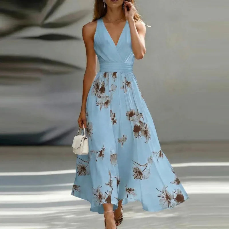 Anna | Elegant Floral Maxi Dress