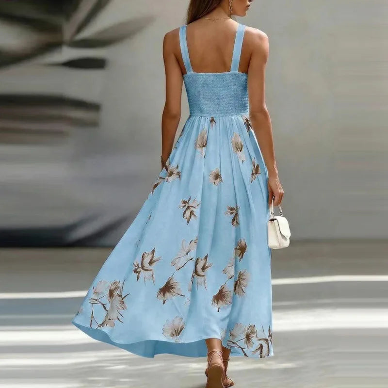 Anna | Elegant Floral Maxi Dress