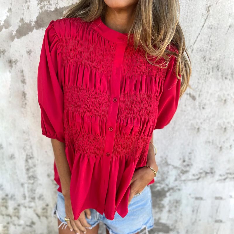 Delliah | Chic Ibiza Style Blouse