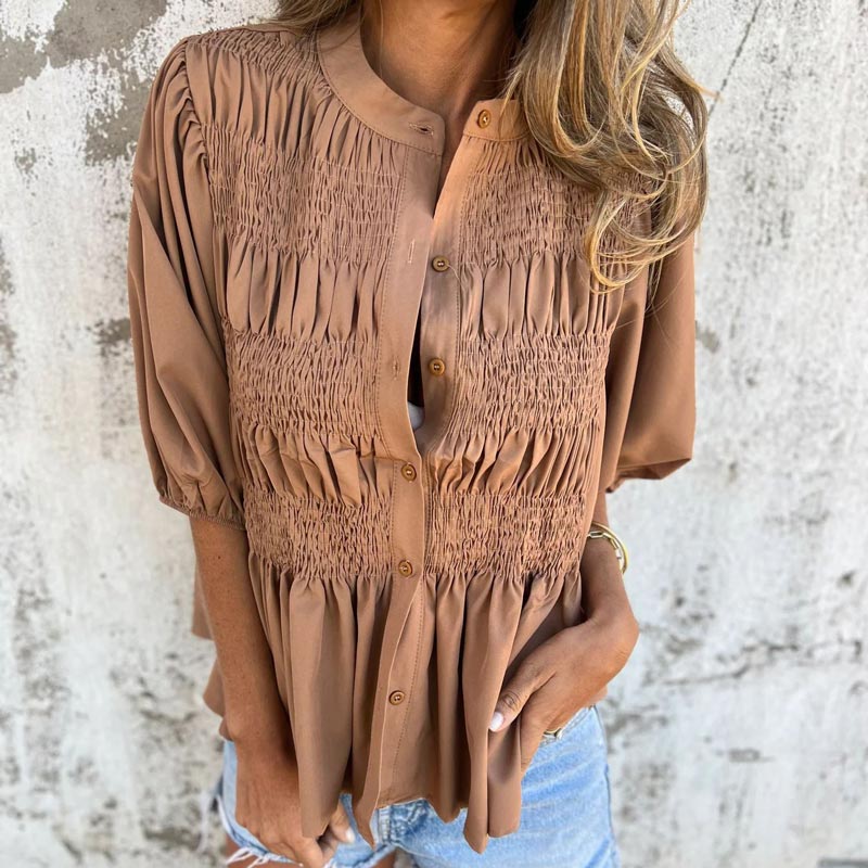 Delliah | Chic Ibiza Style Blouse