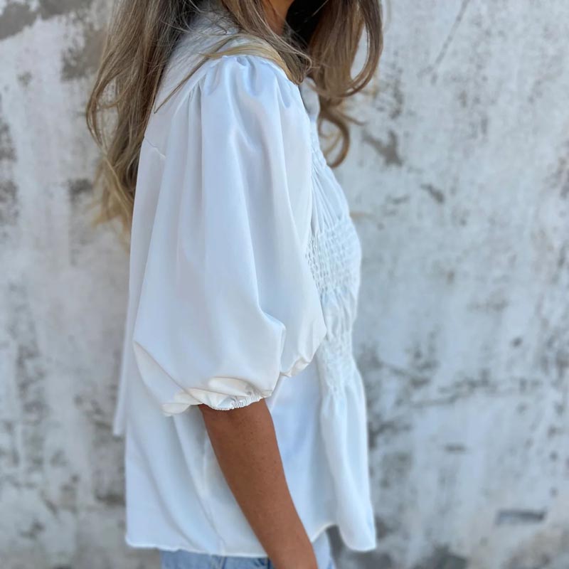 Delliah | Chic Ibiza Style Blouse
