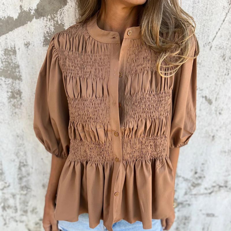 Delliah | Chic Ibiza Style Blouse